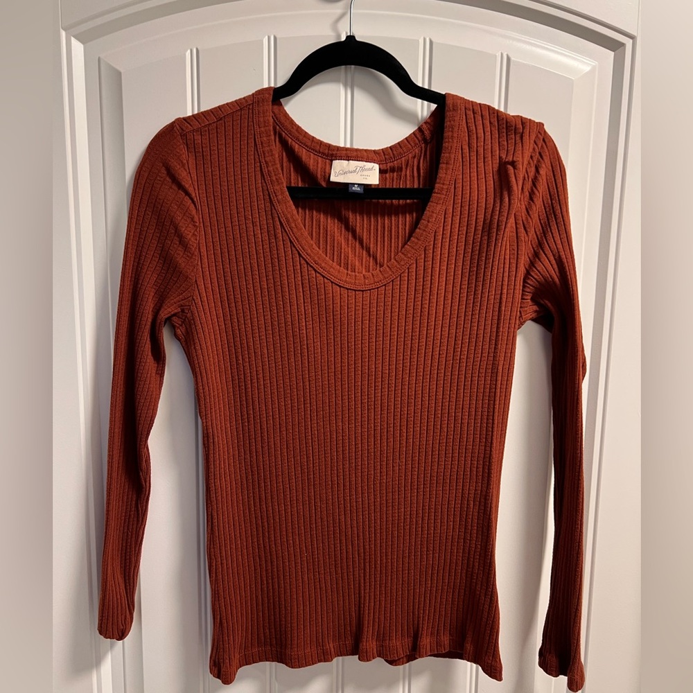 Burnt Red Long sleeve